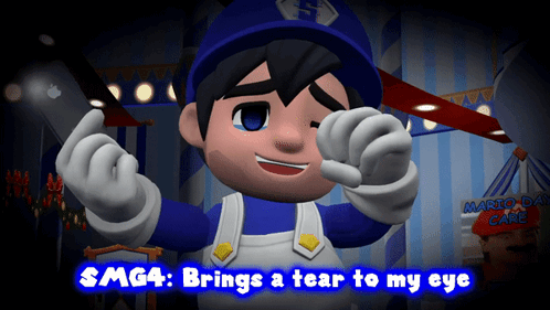 SMG4 crying